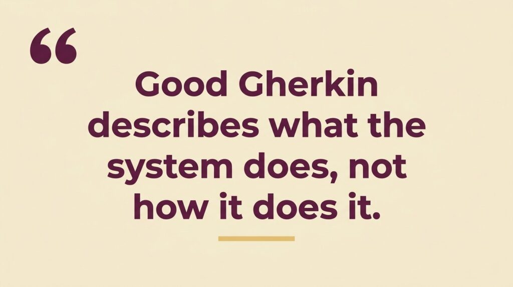 Good Gherkin