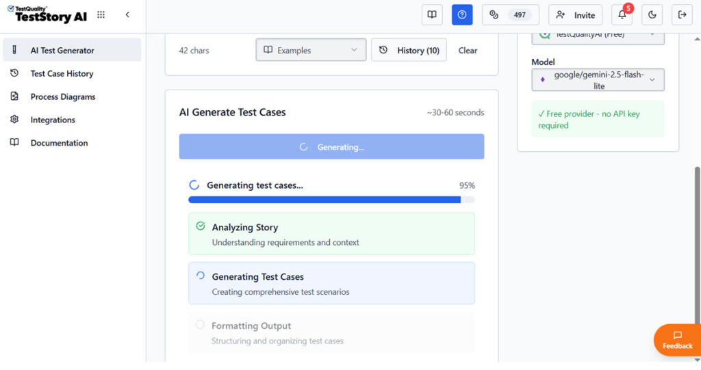 The Agentic SDLC: How to Build, Test and Verify AI-Generated Code Without Losing Control TestStory.ai fetching process for Test Case suite generation