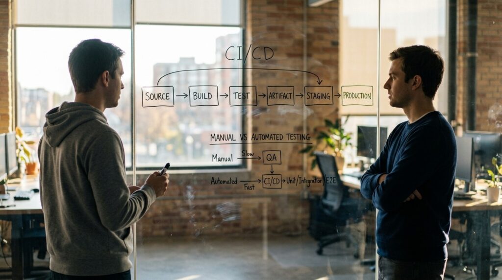 Agile Team Mapping CI/CD Test Workflow