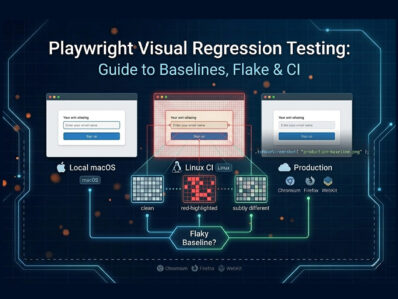 Playwright Visual Regression Testing Guide Baselines Flake-CI | TestQuality Playwright Visual Regression Testing Guide Baselines Flake-CI | TestQuality